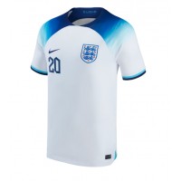 England Phil Foden #20 Fußballbekleidung Heimtrikot WM 2022 Kurzarm